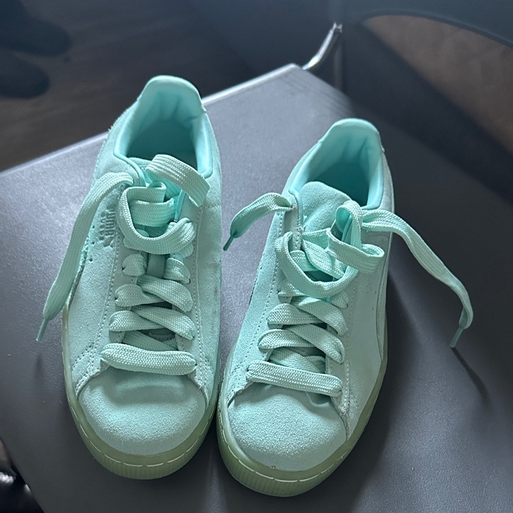 Puma Mint Green Women's Sneakers